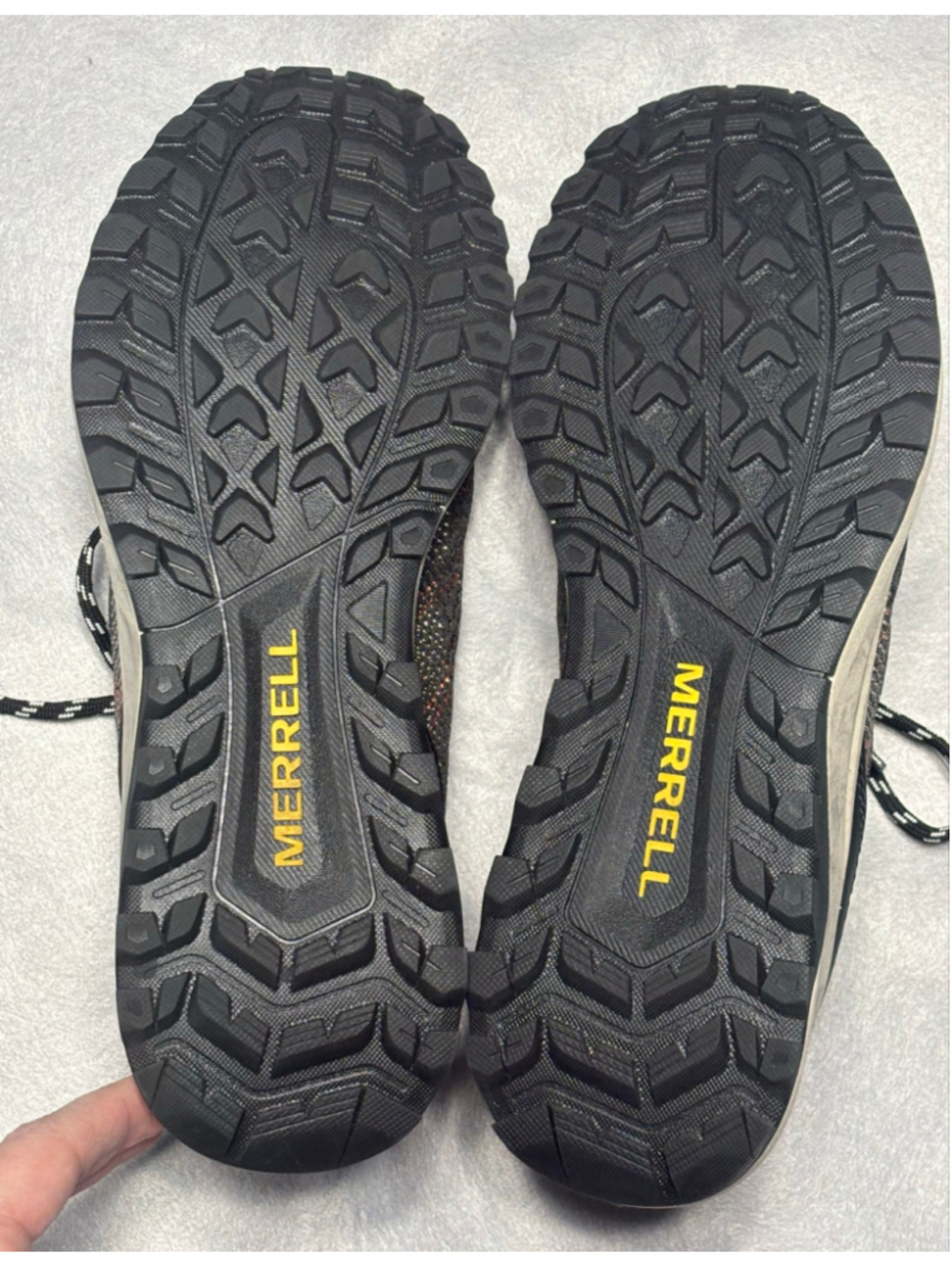Merrell Fly Strike Men's Trail Running Shoes Size 8.5 Black Orange J067377 - Picture 7 of 9